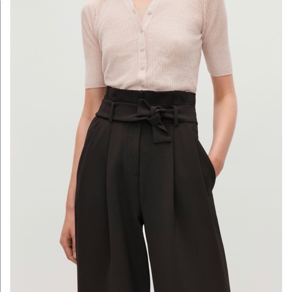 COS black pants